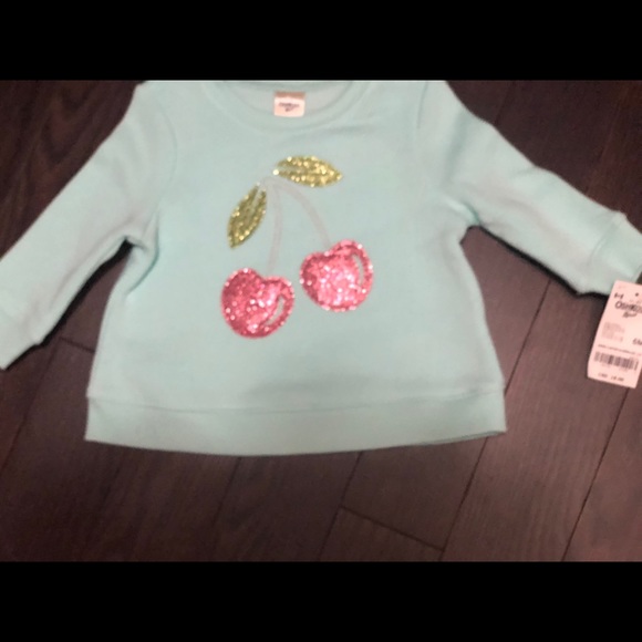 Bundle BNWT H&M Dress and Oshkosh Sweatshirt 6-9M - Picture 4 of 5